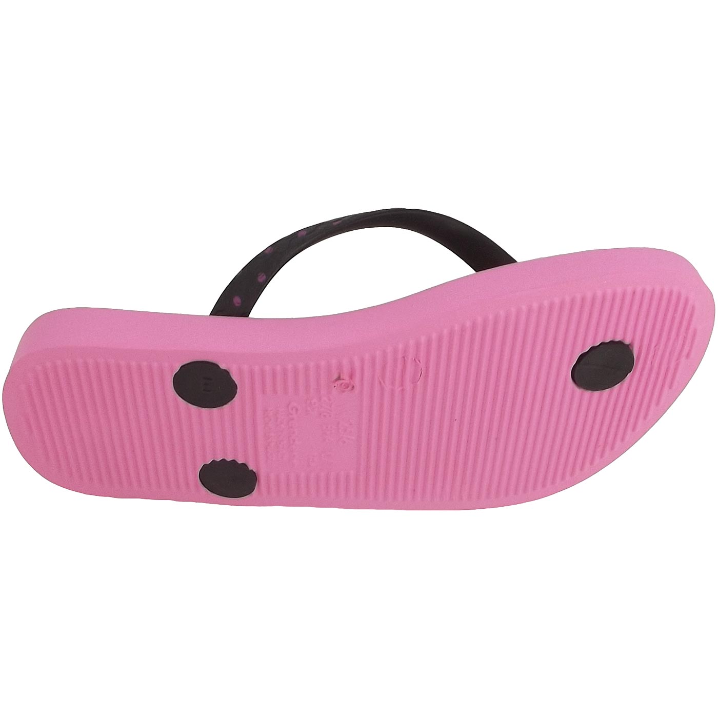 Ipanema - Barbie Style Kids - Mädchen Zehensandale - pink/schwarz (pink/black) – Bild 3