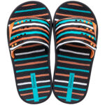 Ipanema - Slide Kids - Kinder Pool-Sandale - Black/Orange/Blue