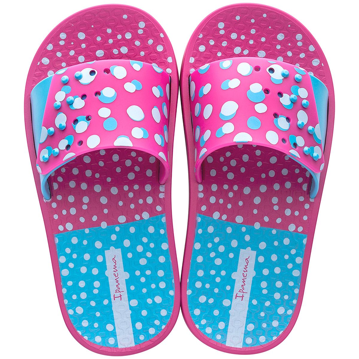 Ipanema - Slide Kids - Mädchen Pool-Sandale - Pink/Blue