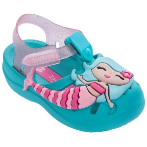 Ipanema - Summer Baby - Mädchen Badesandale - Blue/Pink/Meerjungfrau