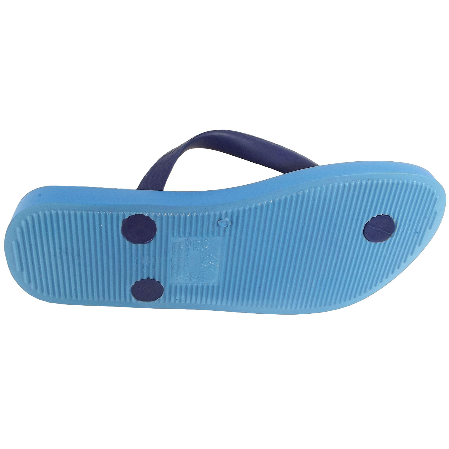 Ipanema - Temas XII Kids - Jungen Zehenstegsandale - blau/gelb (blue/yellow) – Bild 3