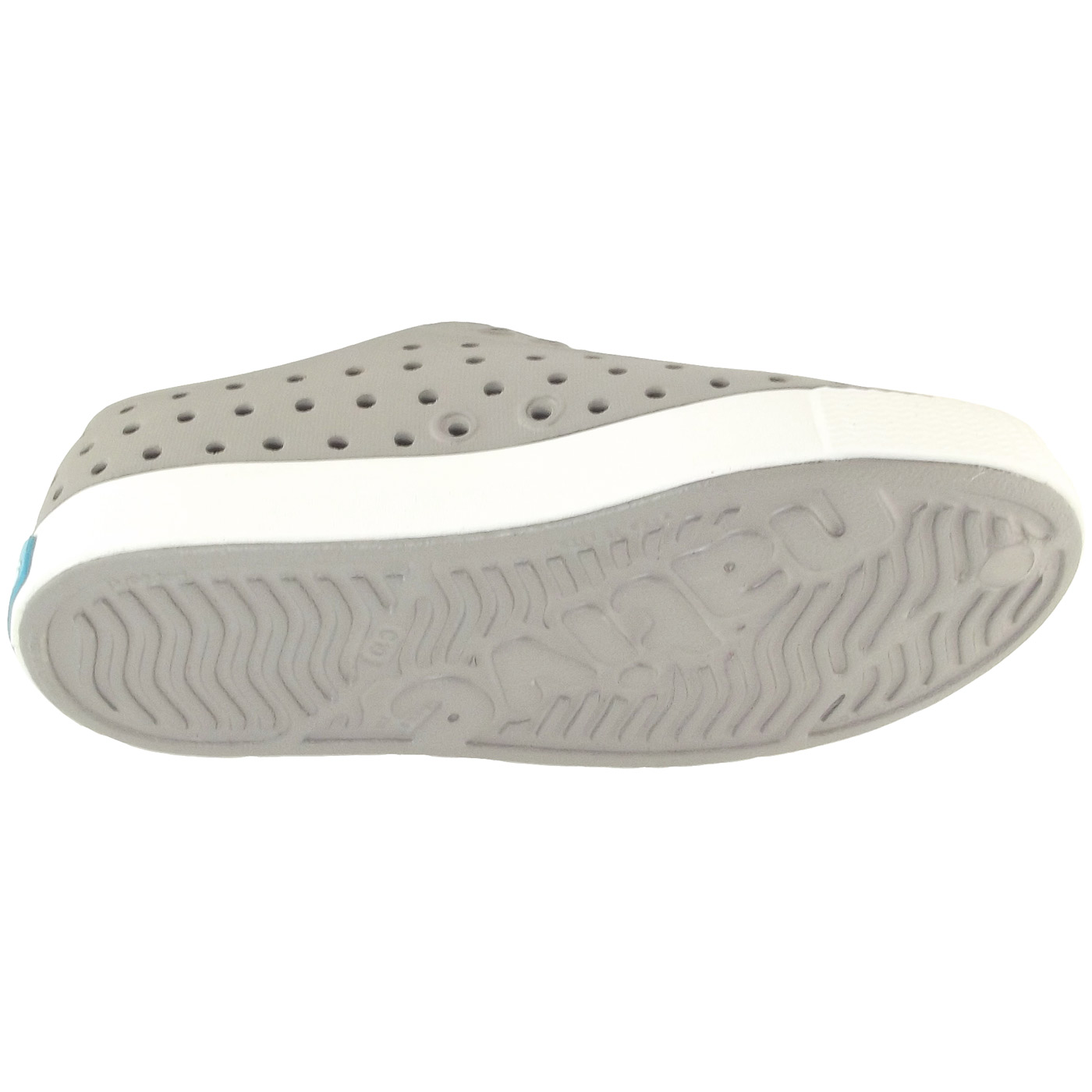 Native Shoes - Jefferson Child - Kinder Slipper - grau (pigeon grey/shell white) – Bild 4