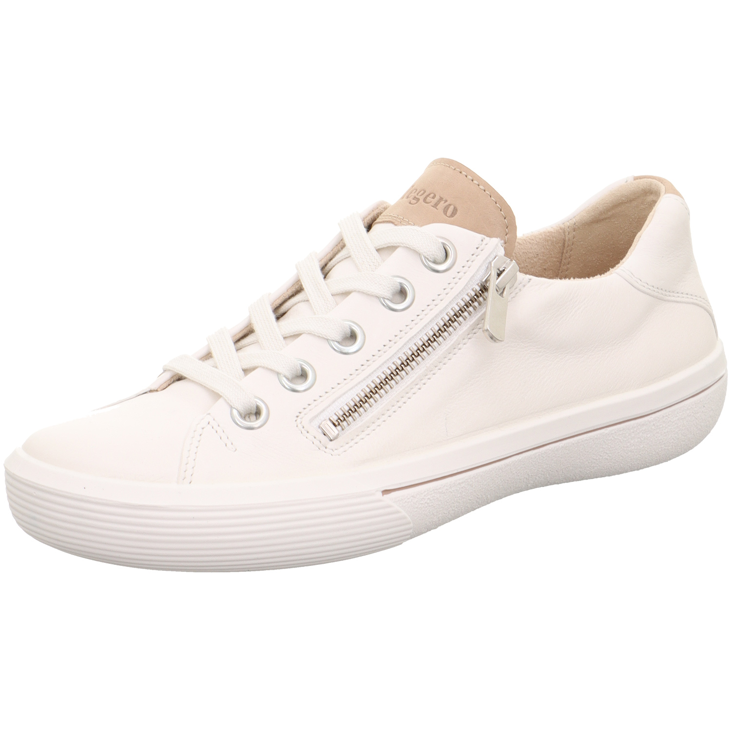 Legero - Fresh - Damen Leder-Komfortschuhe - Weiß (Offwhite)