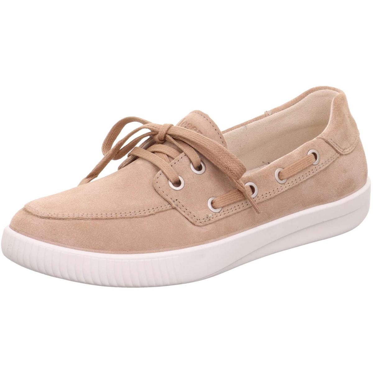 Legero - Silence - Damen Komfortschuhe aus Veloursleder - Crepe (Beige)