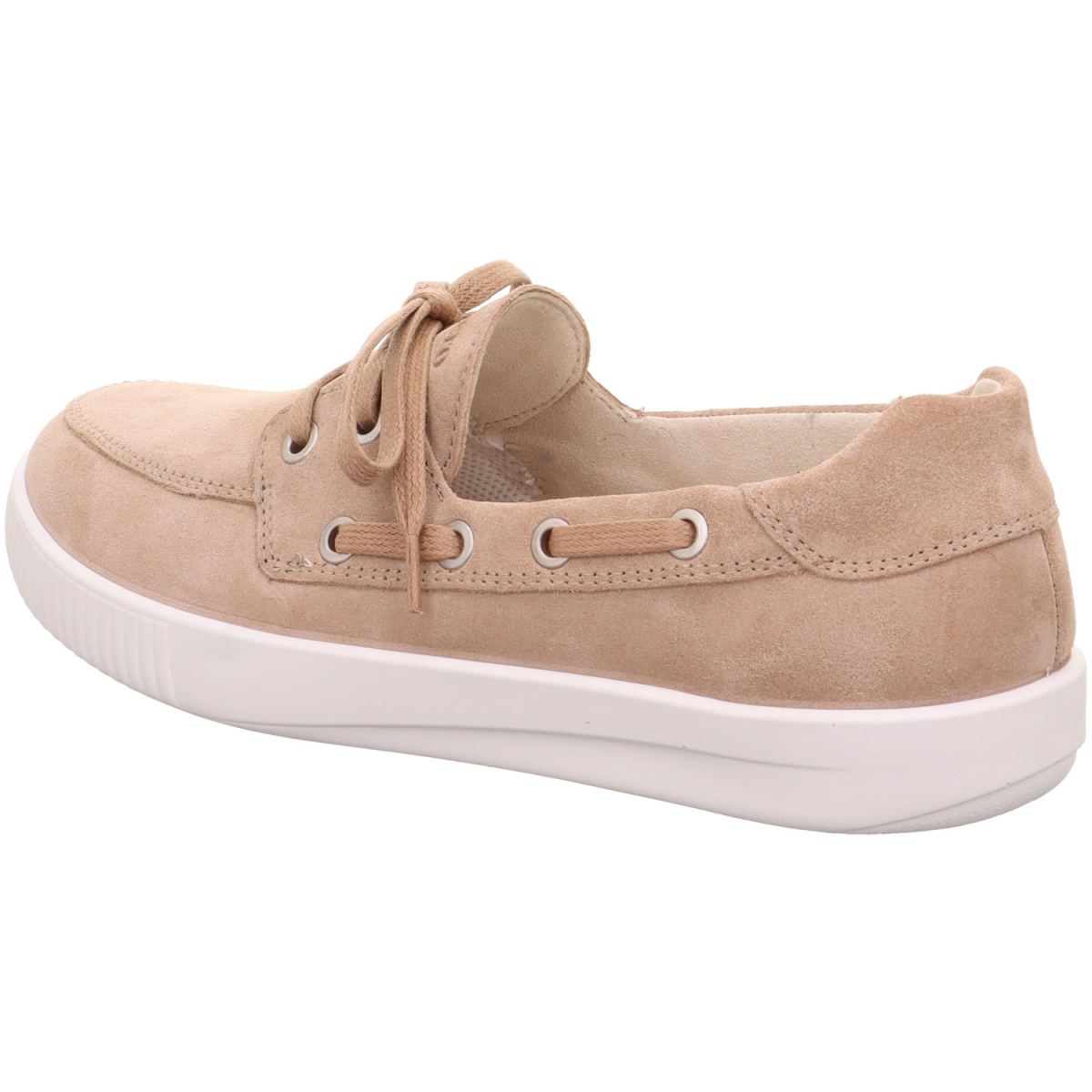 Legero - Silence - Damen Komfortschuhe aus Veloursleder - Crepe (Beige) – Bild 4