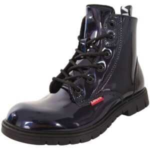 Levi's - Pasadena - Mädchen Stiefelette mit Fleecefutter - Dunkelblau (Navy Patent)