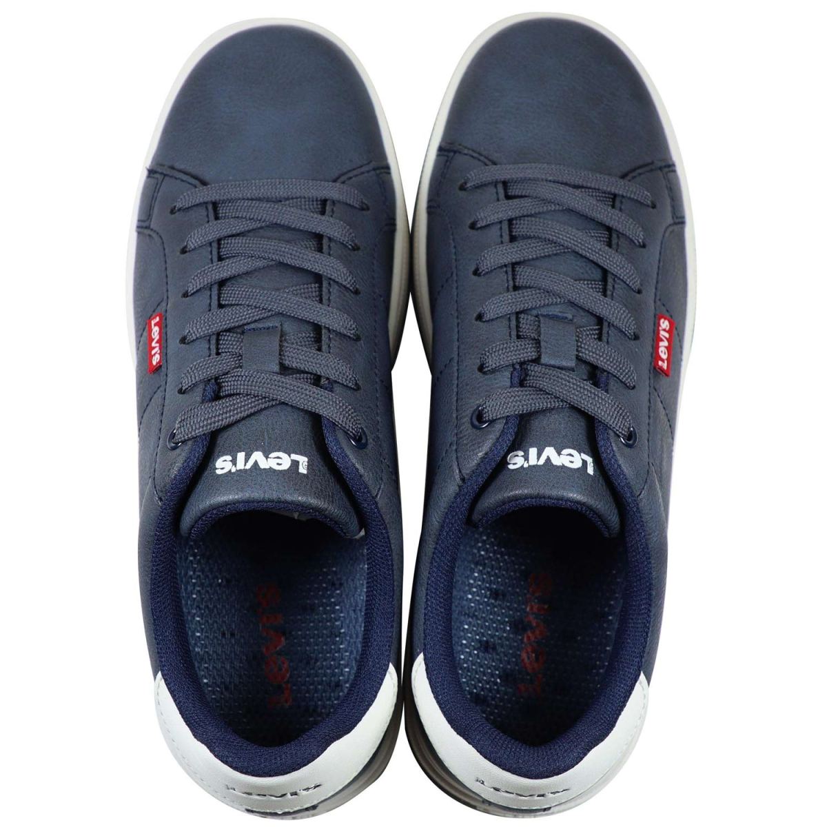 Levi's - Piper Laces Jr - Kinder Low-Top-Turnschuhe - Dunkelblau (Navy) – Bild 3