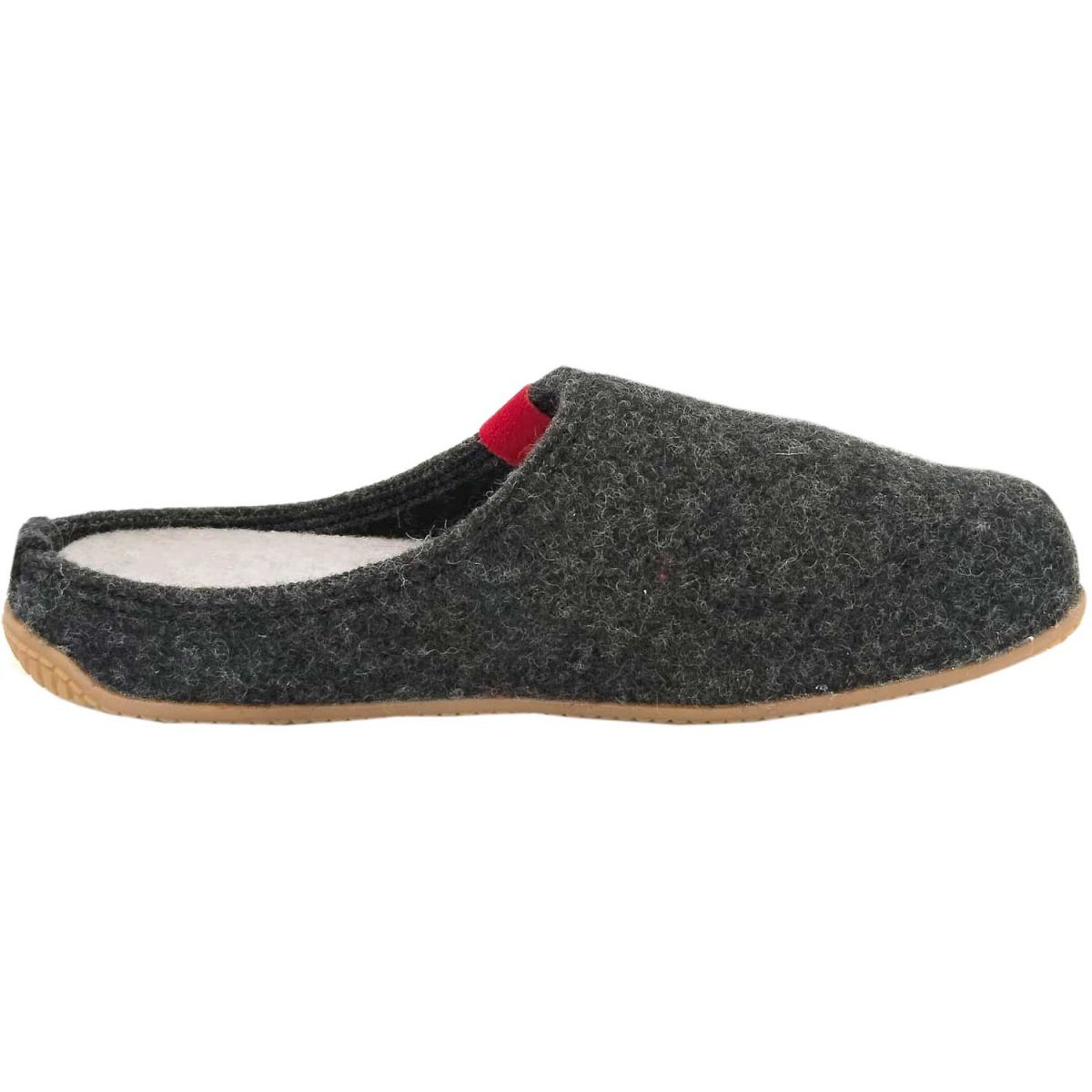 Living Kitzbühel - Ganslernhang - Unisex Pantoffeln aus Schurwolle - Anthrazit – Bild 2