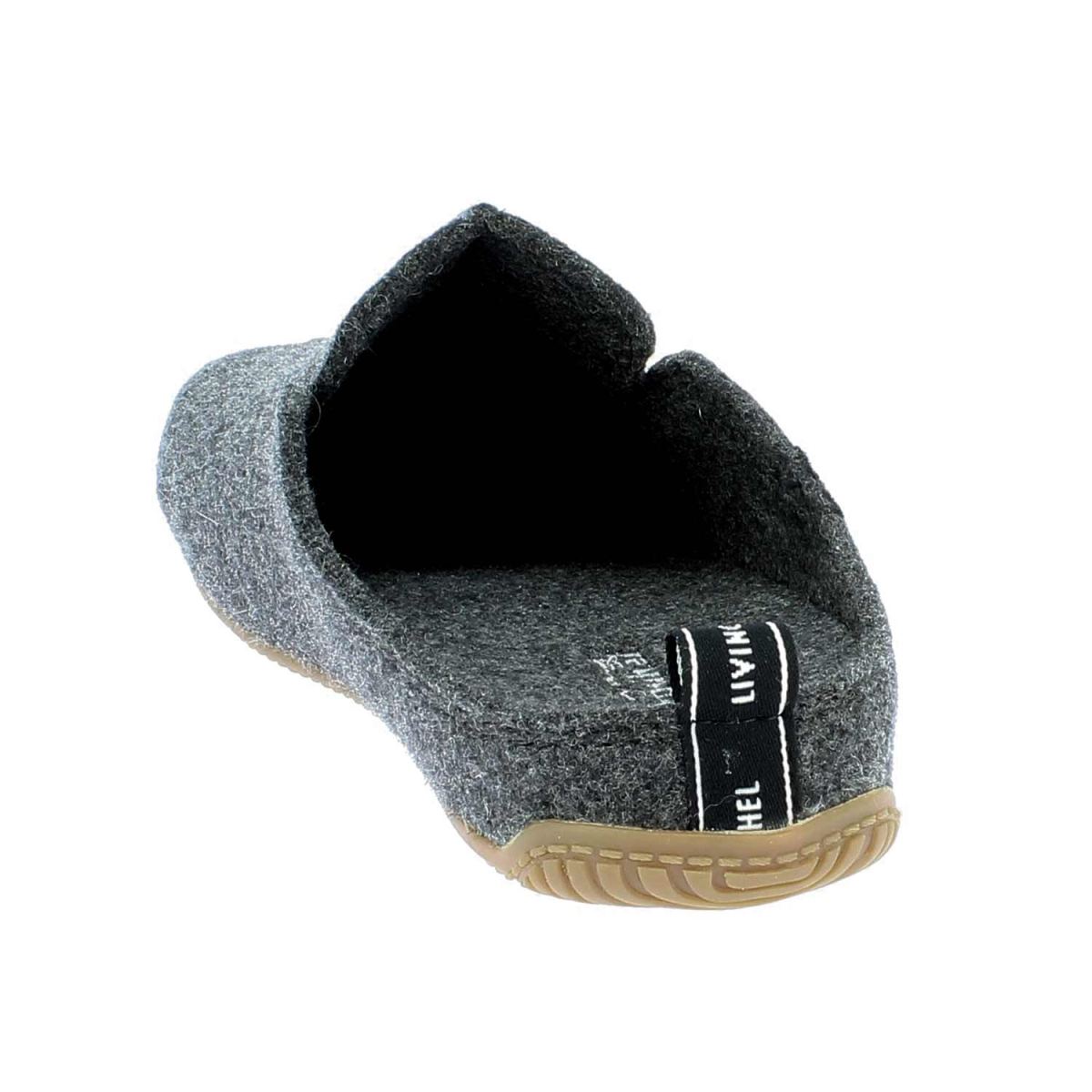 Living Kitzbühel - Gipfelkreuz - Unisex Hauspantoffeln aus Filz - Anthrazite – Bild 3