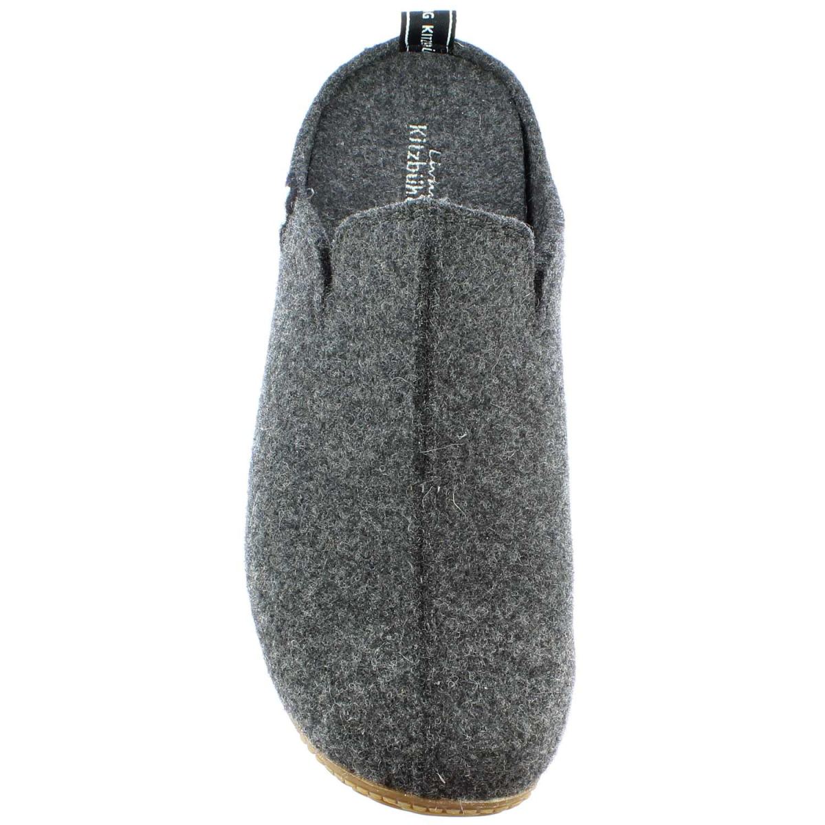 Living Kitzbühel - Gipfelkreuz - Unisex Hauspantoffeln aus Filz - Anthrazite – Bild 4