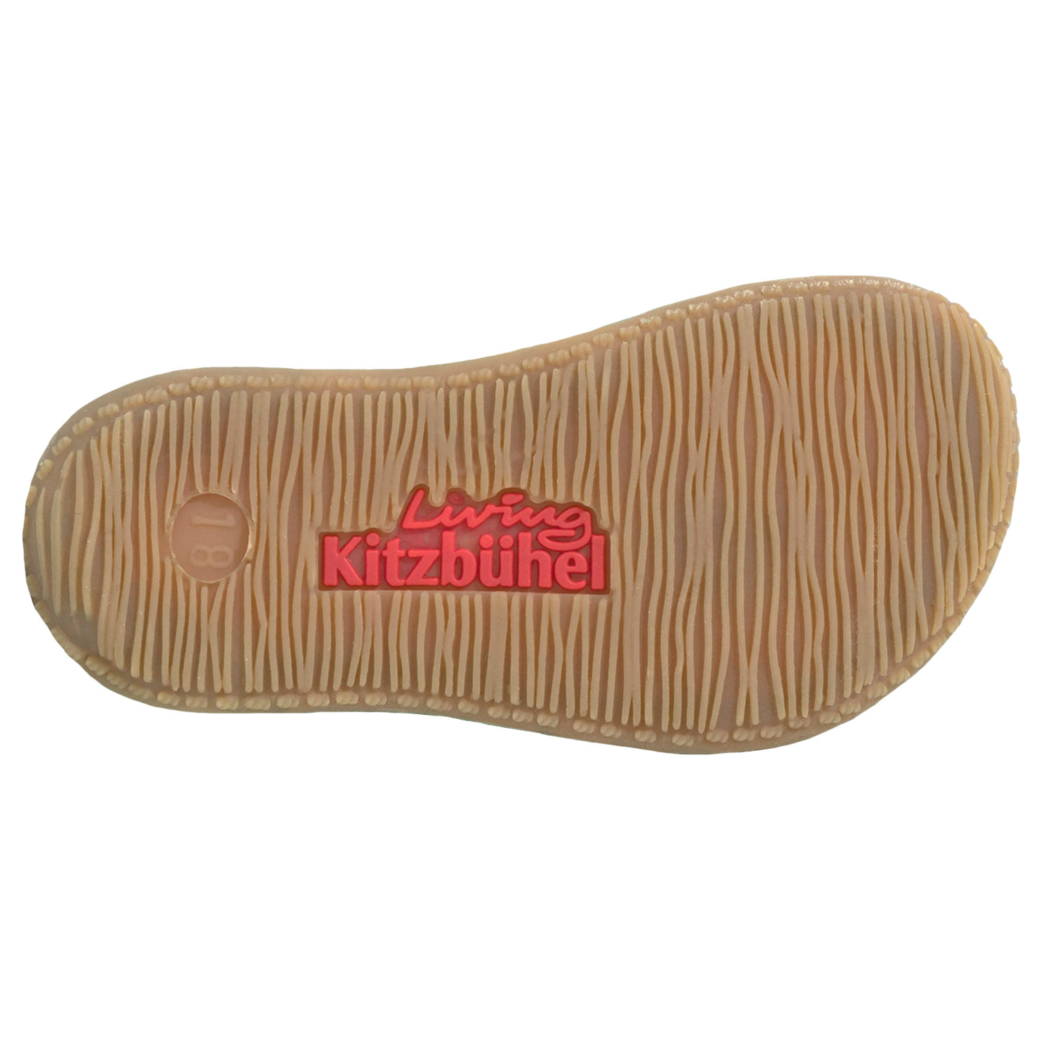 Living Kitzbühel - Babyschuh Velourlederkappe - Baby Hausschuhe - Braun (Almond) – Bild 5