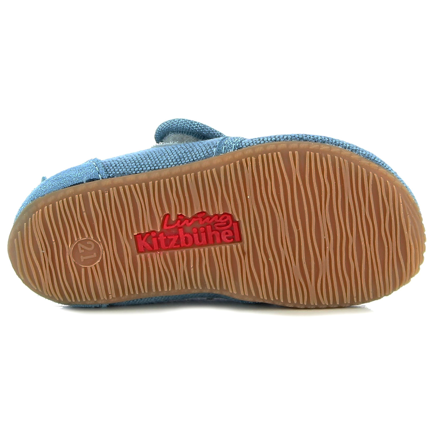 Living Kitzbühel - Baby Klettmodell - Kleinkinder Hausschuhe - Jeans – Bild 5