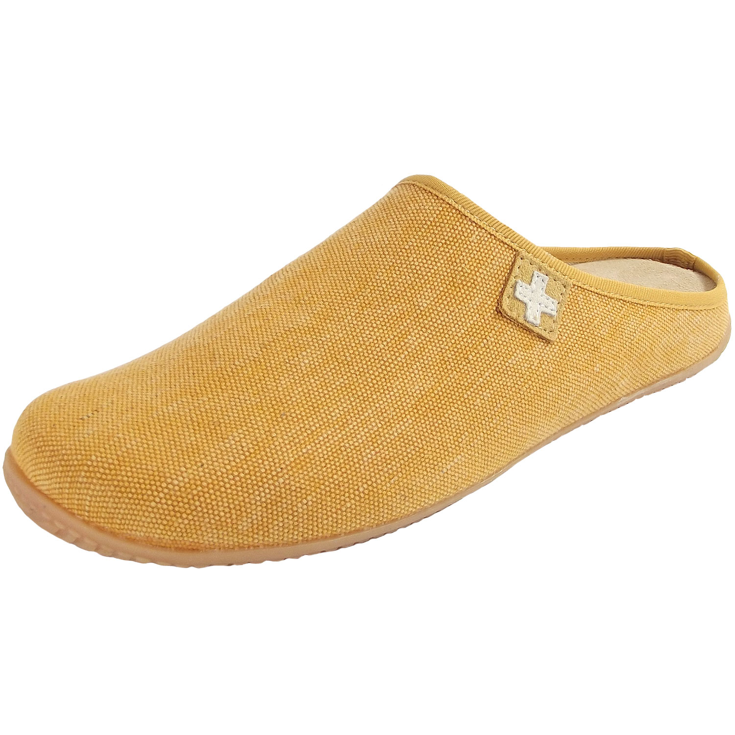 Living Kitzbühel - Pantoffel Schweizer Kreuz - Damen Pantoffel - Citrus
