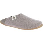 Living Kitzbühel - Slipper Babouche Kreuz - Unisex Hauspantoffeln - Grau (Elefant)