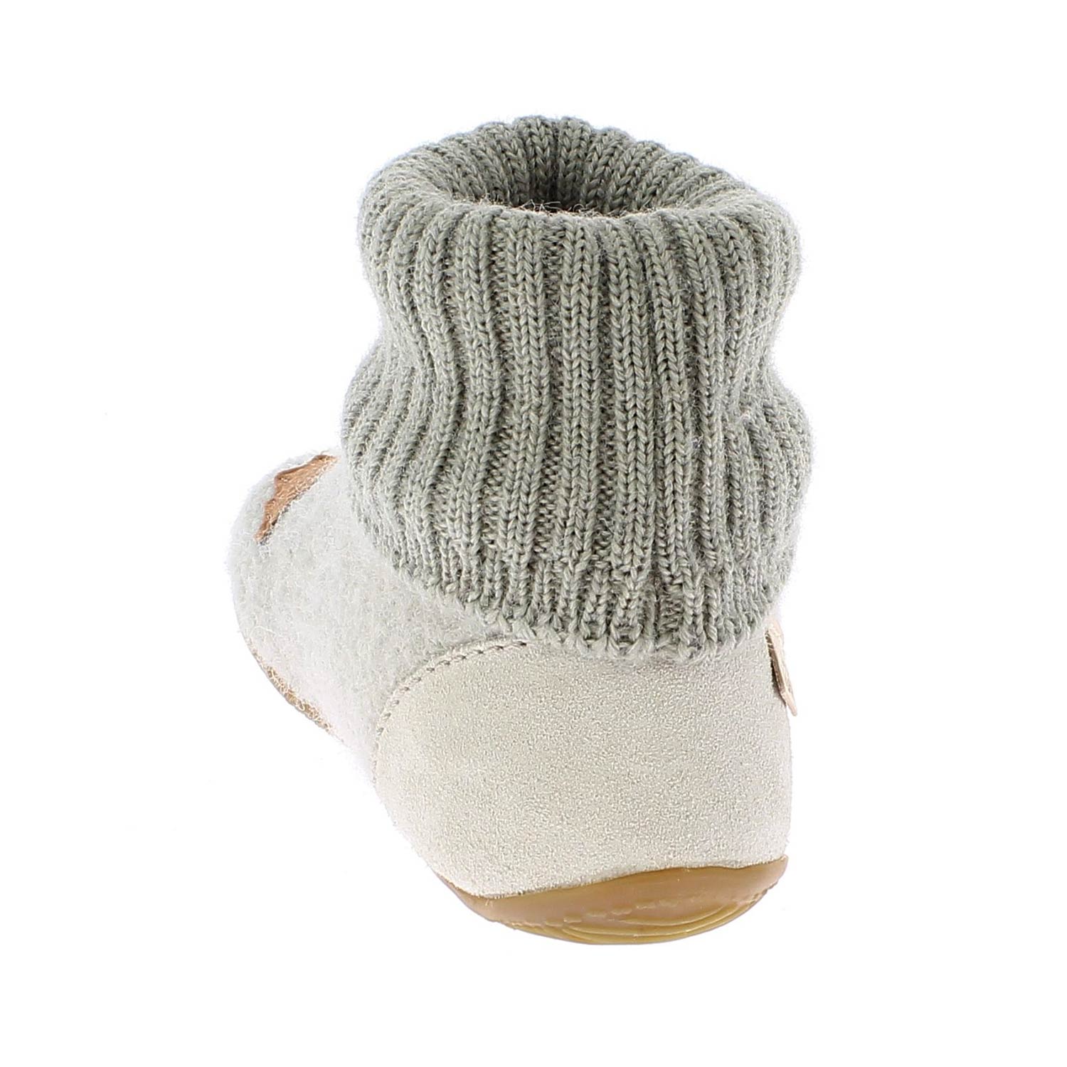 Living Kitzbühel - Hüttenschuh Pony - Mädchen Hohe Hausschuhe - Grau (Pumice) – Bild 4