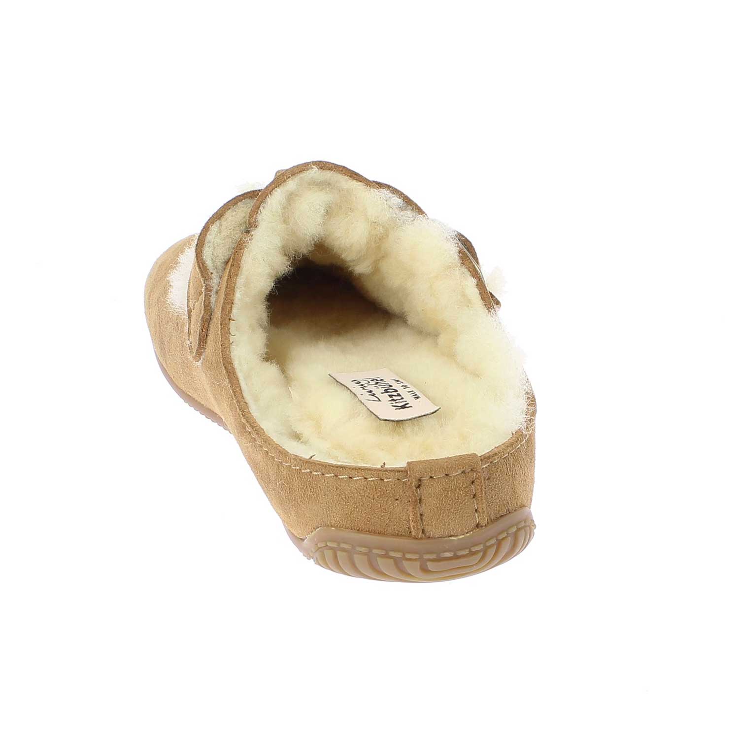 Living Kitzbühel - Premium - Herren Lammfell-Pantoffel - Braun (Chestnut) – Bild 3