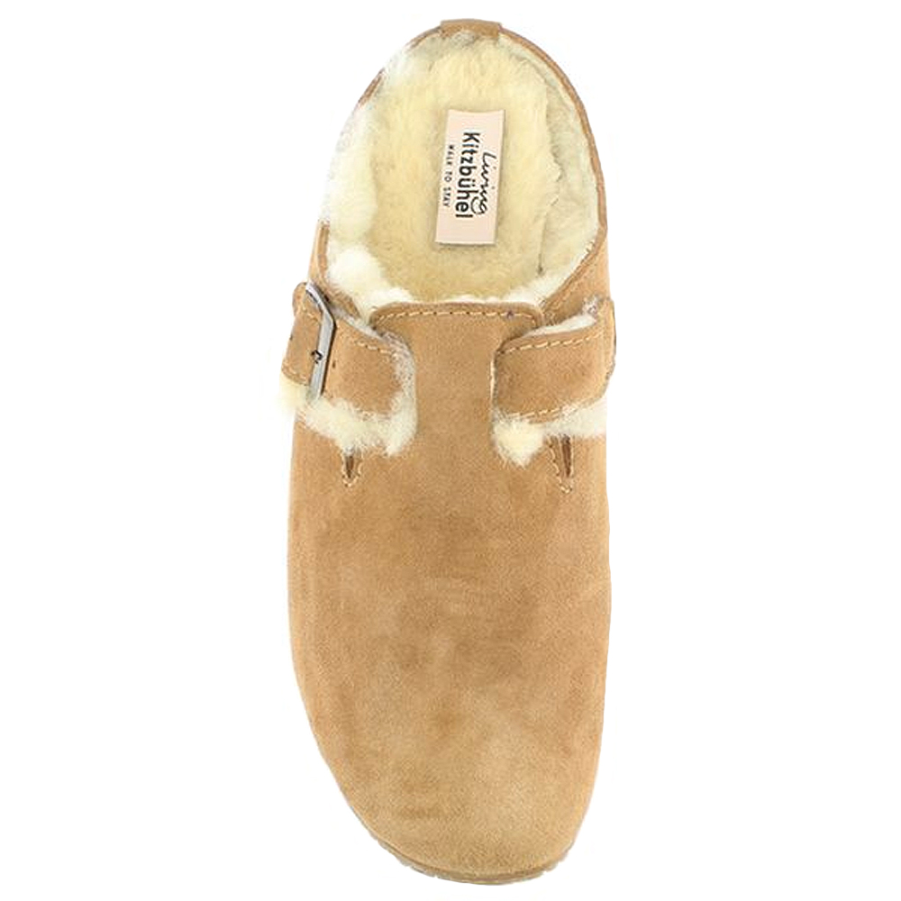 Living Kitzbühel - Premium - Herren Lammfell-Pantoffel - Braun (Chestnut) – Bild 4