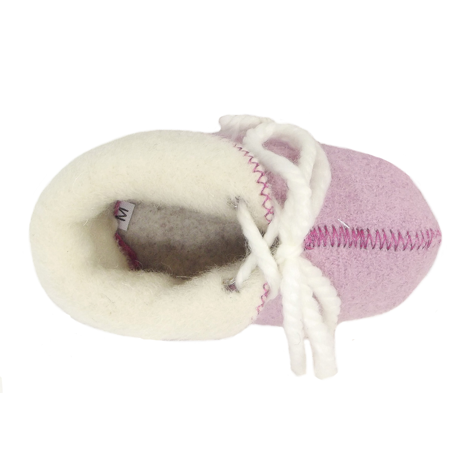 Löwenweiss - Momy - Baby Hausschuhe - Rosa Chiaro – Bild 3