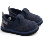 Löwenweiss - Muvy - Kinder Hausschuhe - Dunkelblau (Jeans Denim)