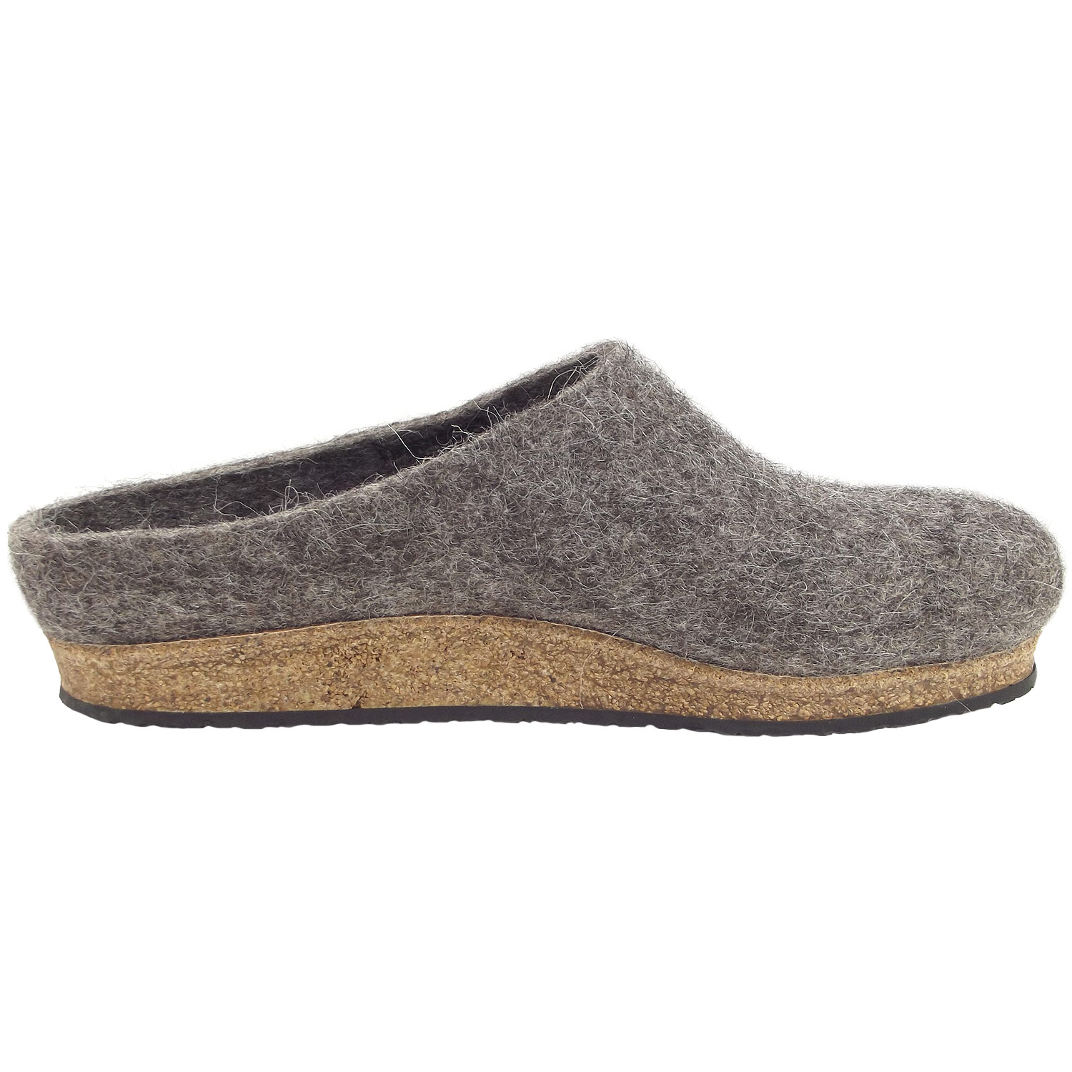 Stegmann - 108 Tiroler Steinschaf - Unisex Wollfilz-Pantoffeln - grau – Bild 2