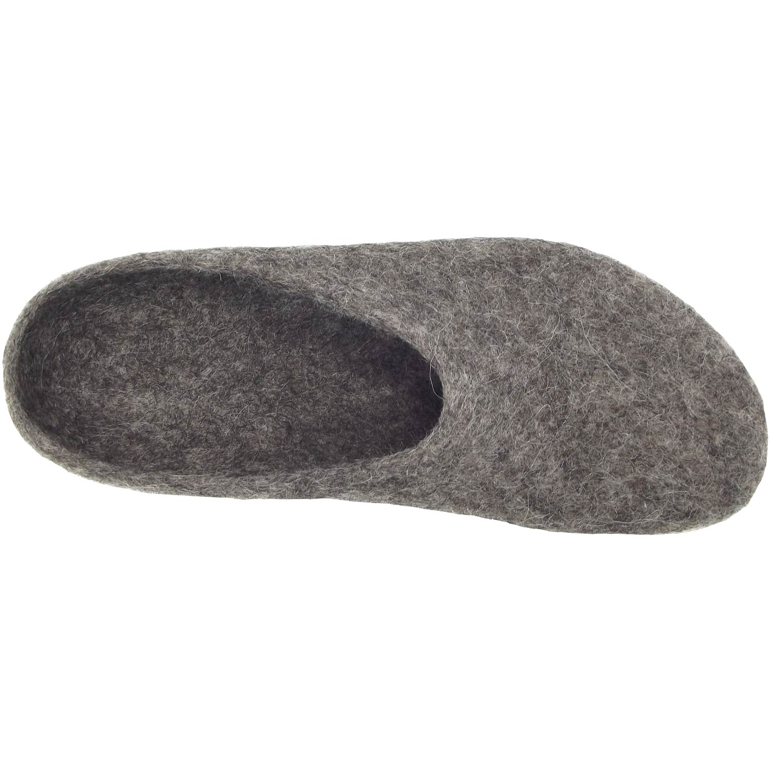 Gottstein - Magicfelt 713 Tiroler Steinschaf - Unisex Wollfilz-Pantoffel - graubraun – Bild 3