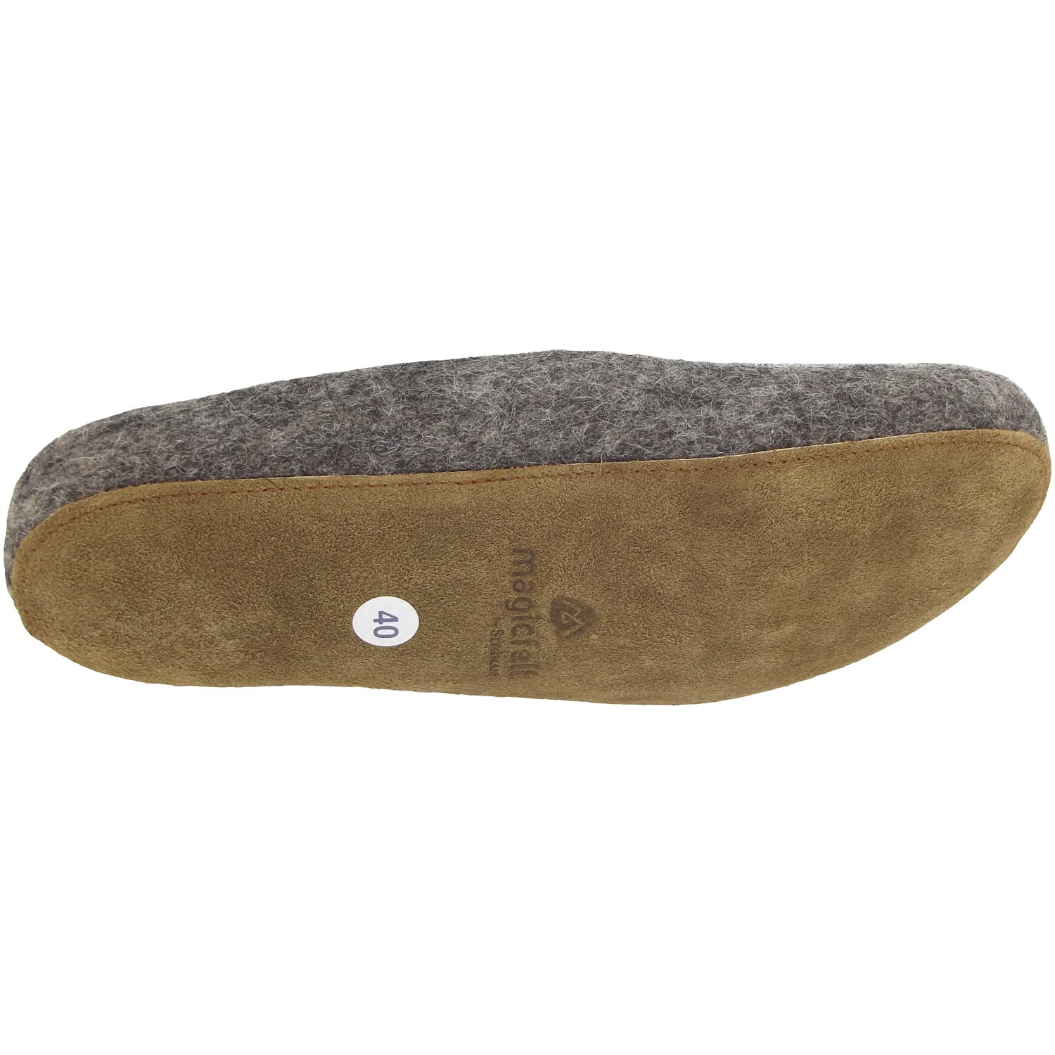 Gottstein - Magicfelt 713 Tiroler Steinschaf - Unisex Wollfilz-Pantoffel - graubraun – Bild 4