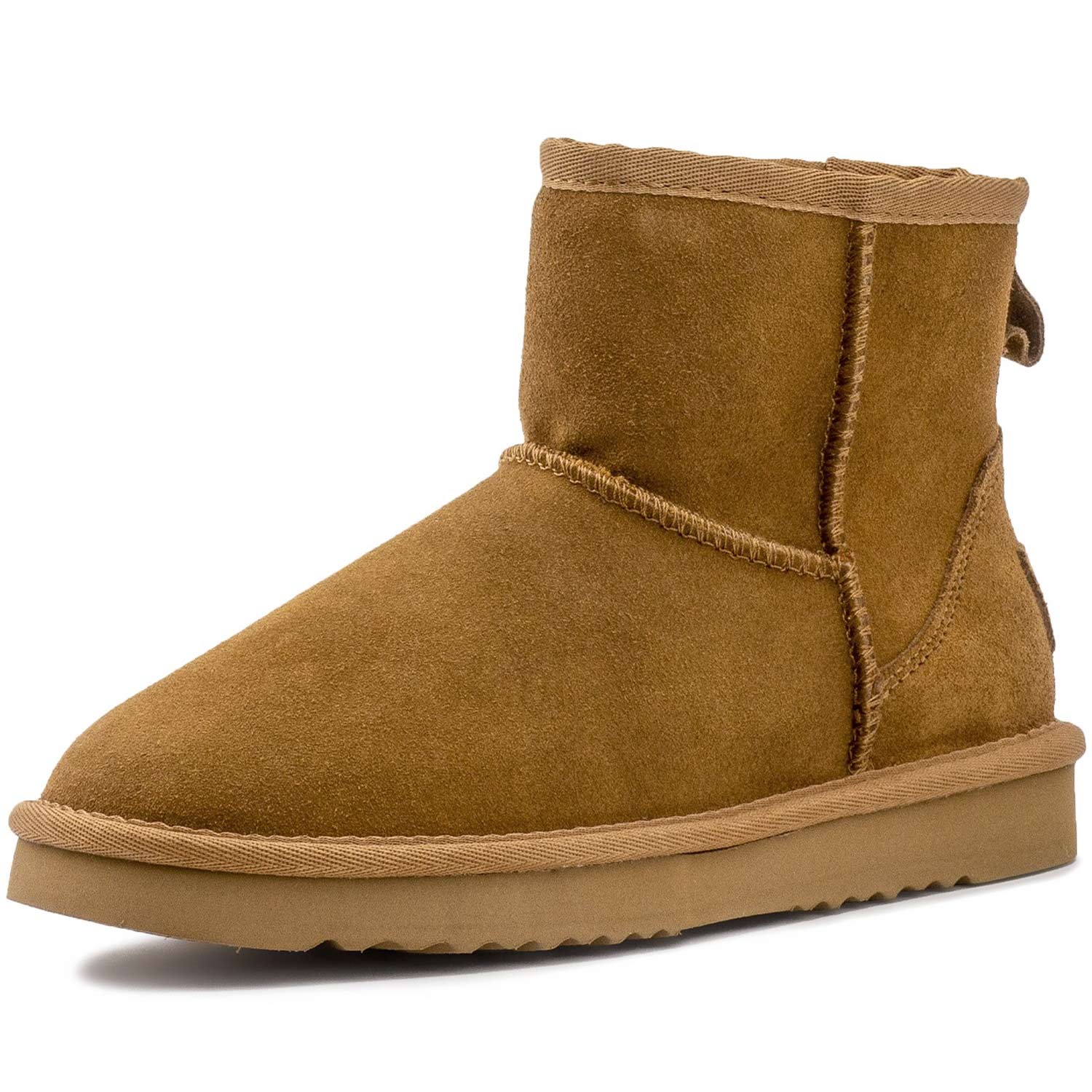 Natural World - Alaska - Damen Australian Boots mit Warmfutter - Cognac (Cuero)