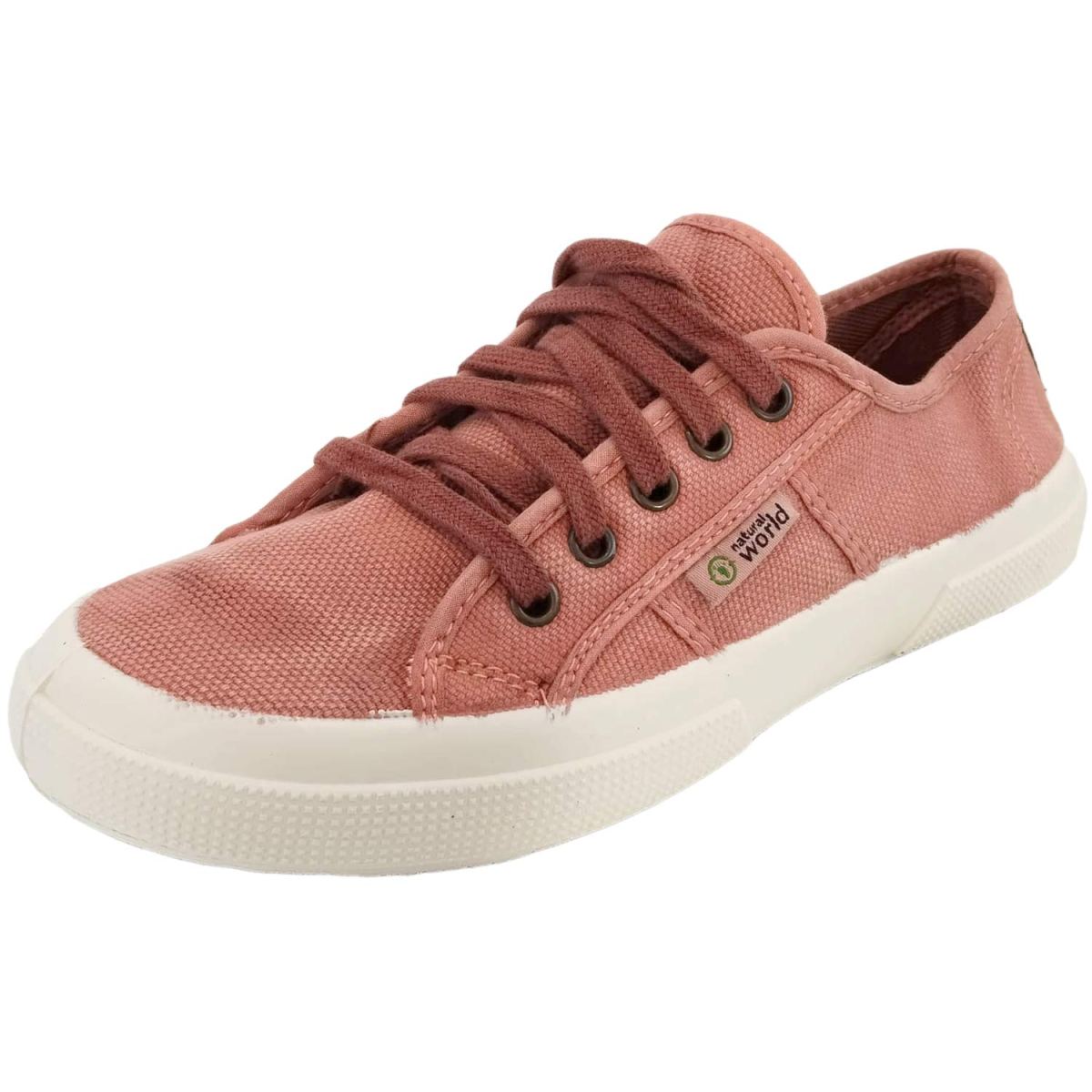 Natural World - Blossom - Damen Bio-Baumwolle Sneaker - Krabbenorange (Cangrejo)