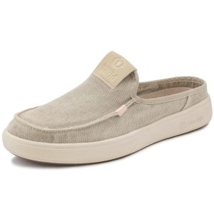 Natural World - Pinet - Damen Pantoffel im Mokassin-Style - Beige 721