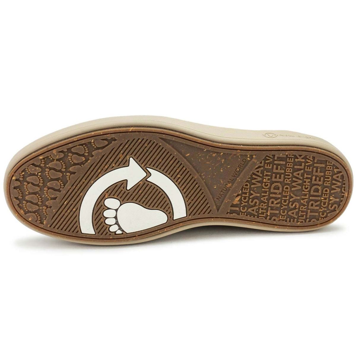 Natural World - Pinet - Damen Pantoffel im Mokassin-Style - Beige 721 – Bild 3