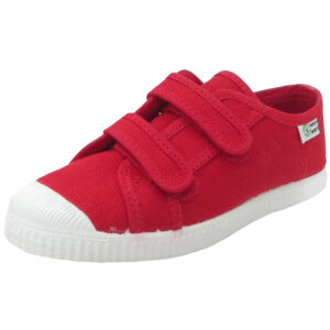 Natural World - Basquet Klett Paris - Kinder Bio-Sneaker - Rot (Rojo)