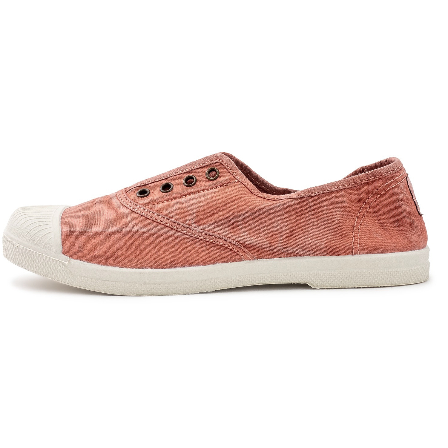 Natural World - Old Lavanda - Damen Used-Look Baumwollschuhe - Blasses Orange (Cangrejo) – Bild 2