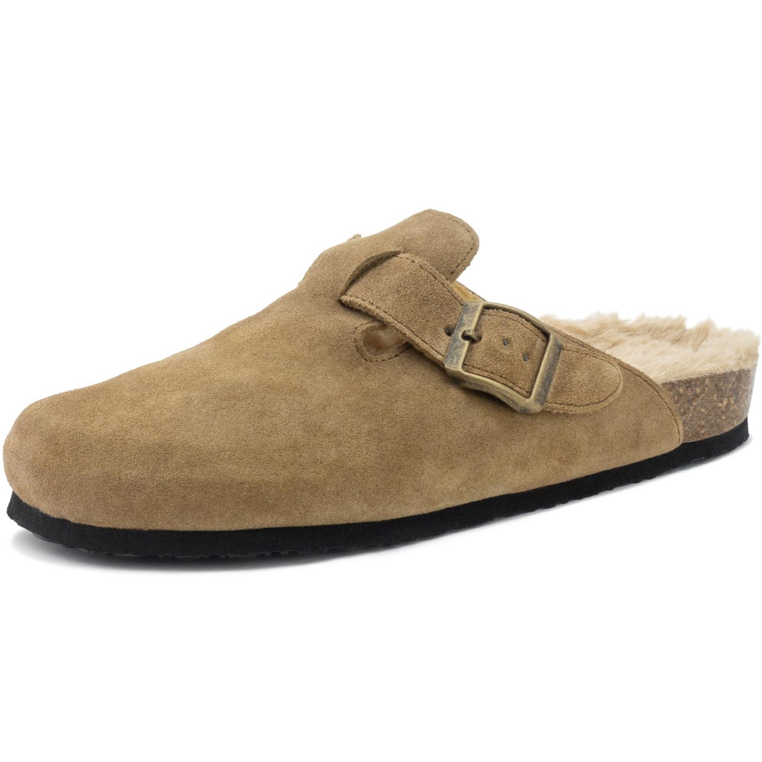 Natural World - Chiara - Unisex Winter-Pantoffel mit Futter - Braun (Moca)