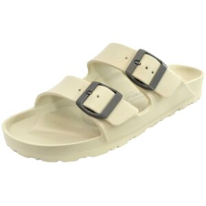 Natural World - Saona - Unisex EVA-Pantolette - Beige (Crudo)