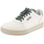Natural World - Hiba - Unisex Vegane Sneaker - Weiß/Grün (Albahaca)