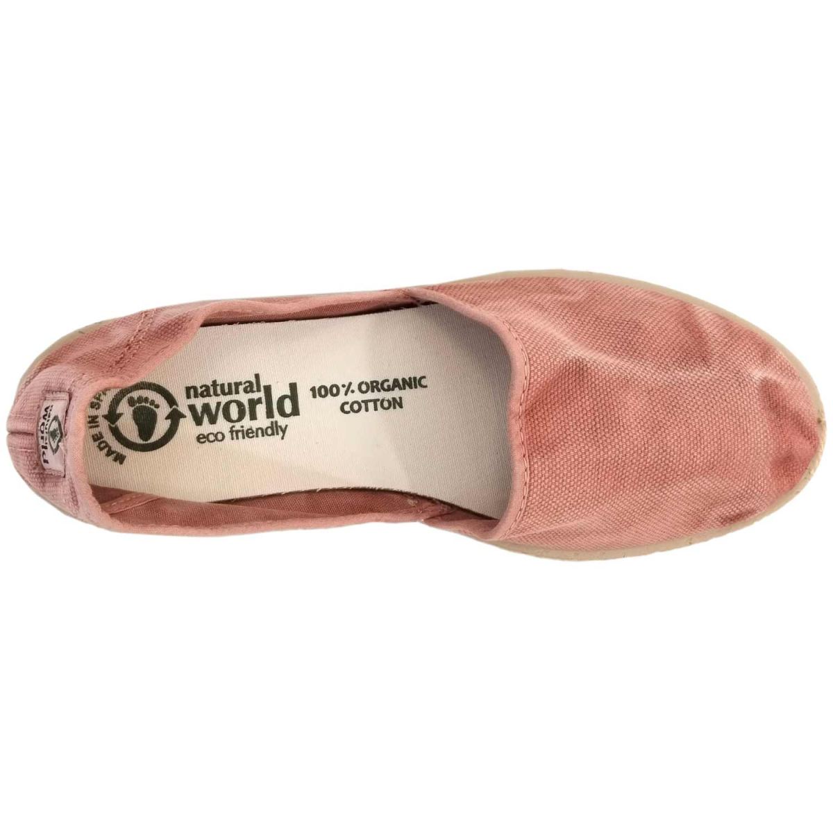 Natural World - Trecia - Damen Used-Look Espadrilles - Krabbenorange (Cangrejo) – Bild 3