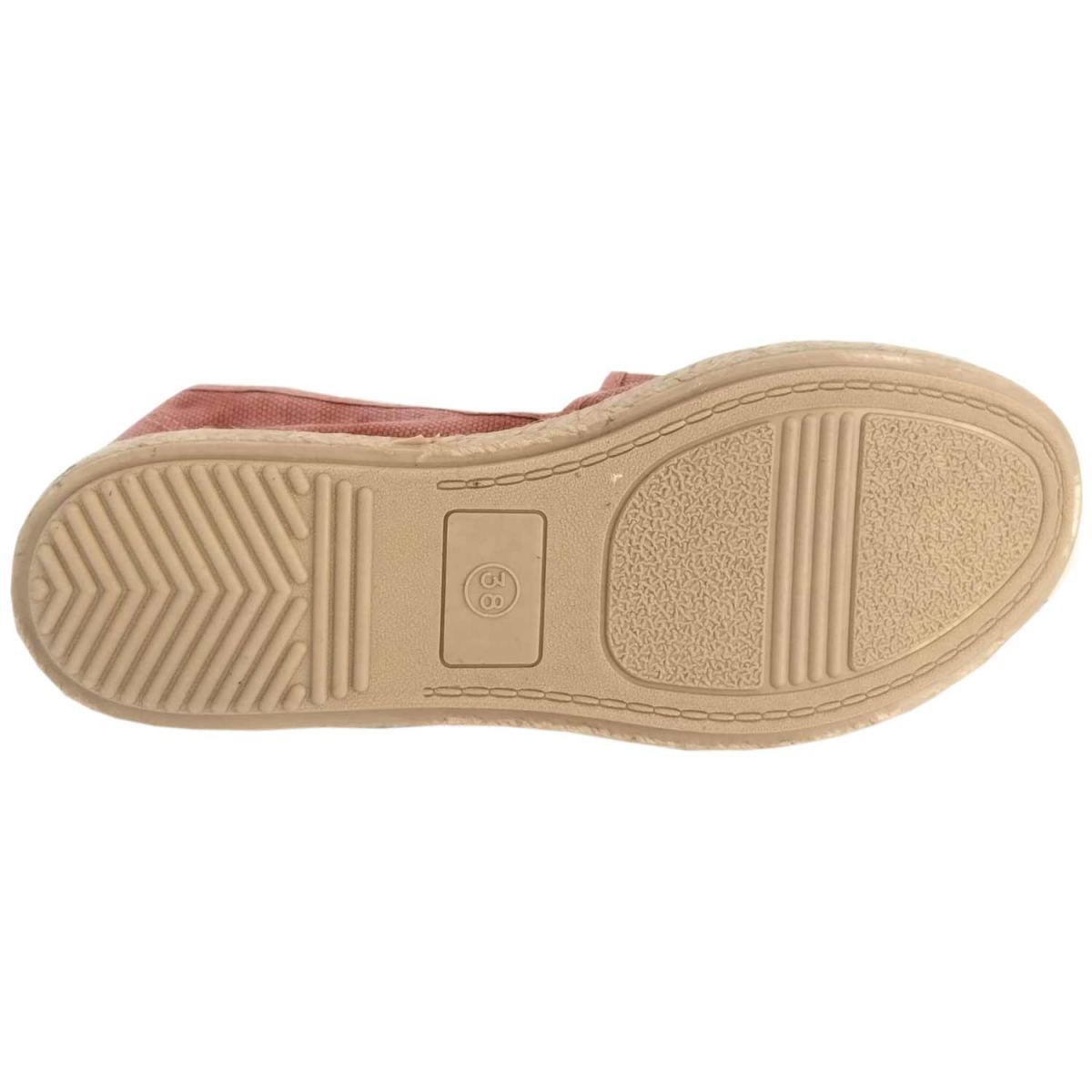 Natural World - Trecia - Damen Used-Look Espadrilles - Krabbenorange (Cangrejo) – Bild 4