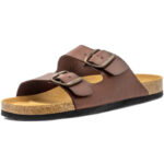 Natural World - Zeus - Damen Bio-Pantolette - Braun (Marron)