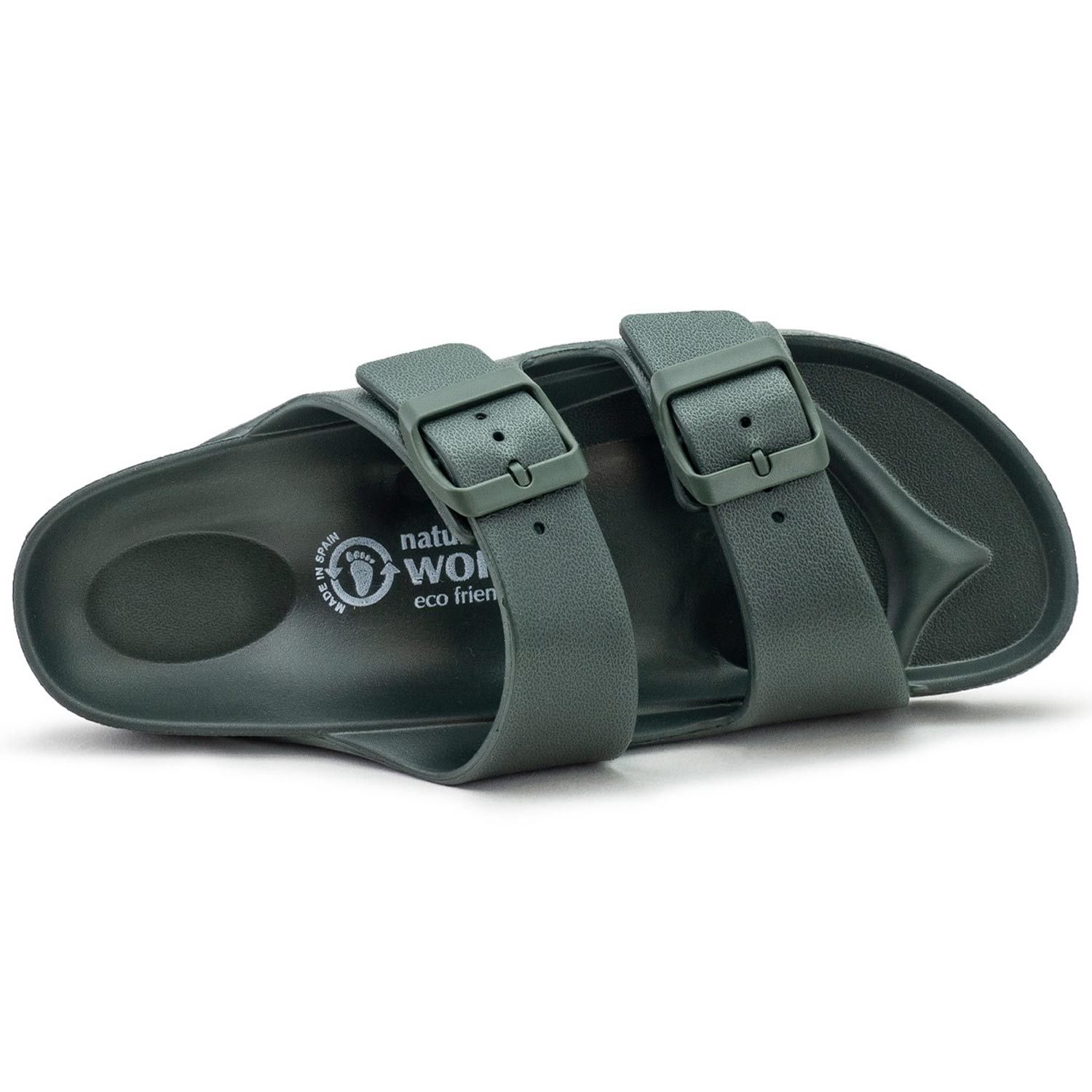 Natural World - Saona - Unisex EVA-Pantolette - Grün (Kaki) – Bild 3