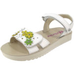 Naturino - 6025 - Mädchen Sandale - weiß (bianco)
