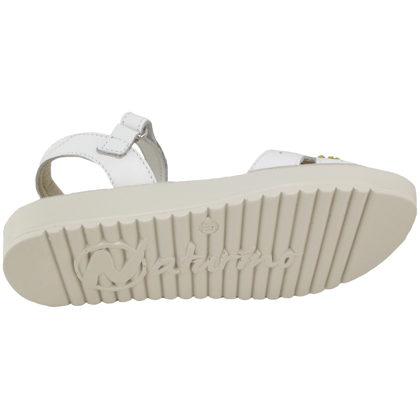 Naturino - 6025 - Mädchen Sandale - weiß (bianco) – Bild 3