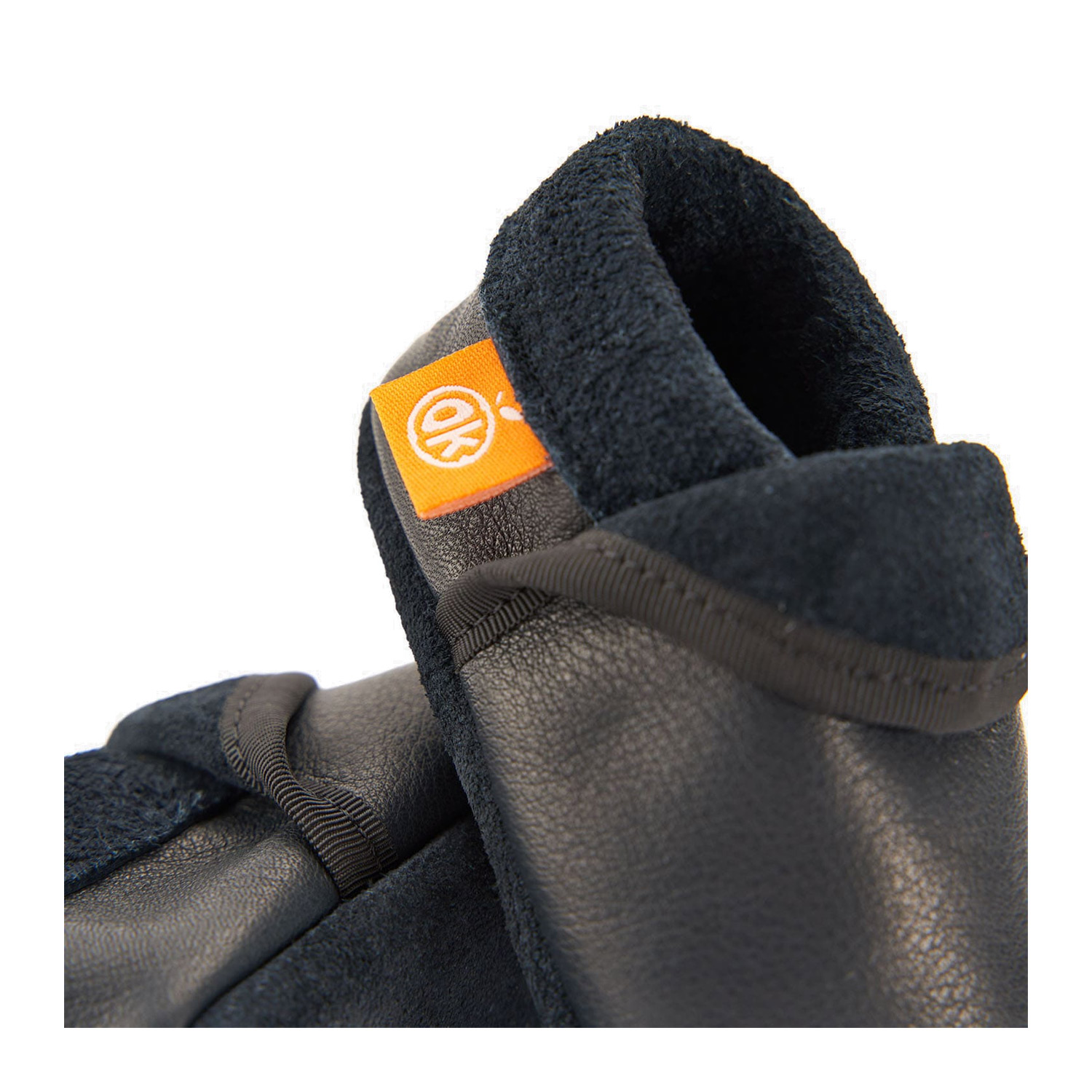 Orangenkinder - Klassik - Kleinkinder Krabbelschuhe - Dunkelblau – Bild 4