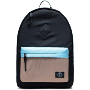 Parkland - Kingston - Unisex Rucksack - schwarz/beige/hellblau (mod)