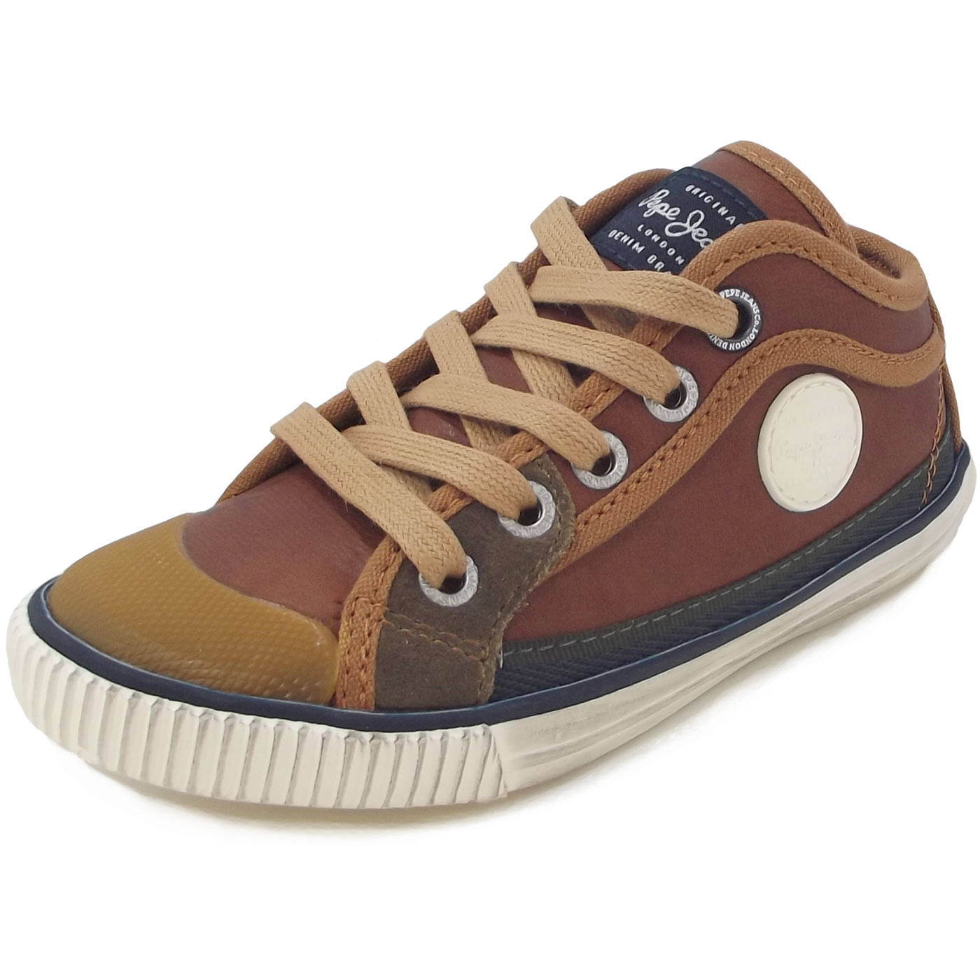 Pepe Jeans - Industry Basic Kids - Kinder Sneaker - tabakbraun (tobacco)