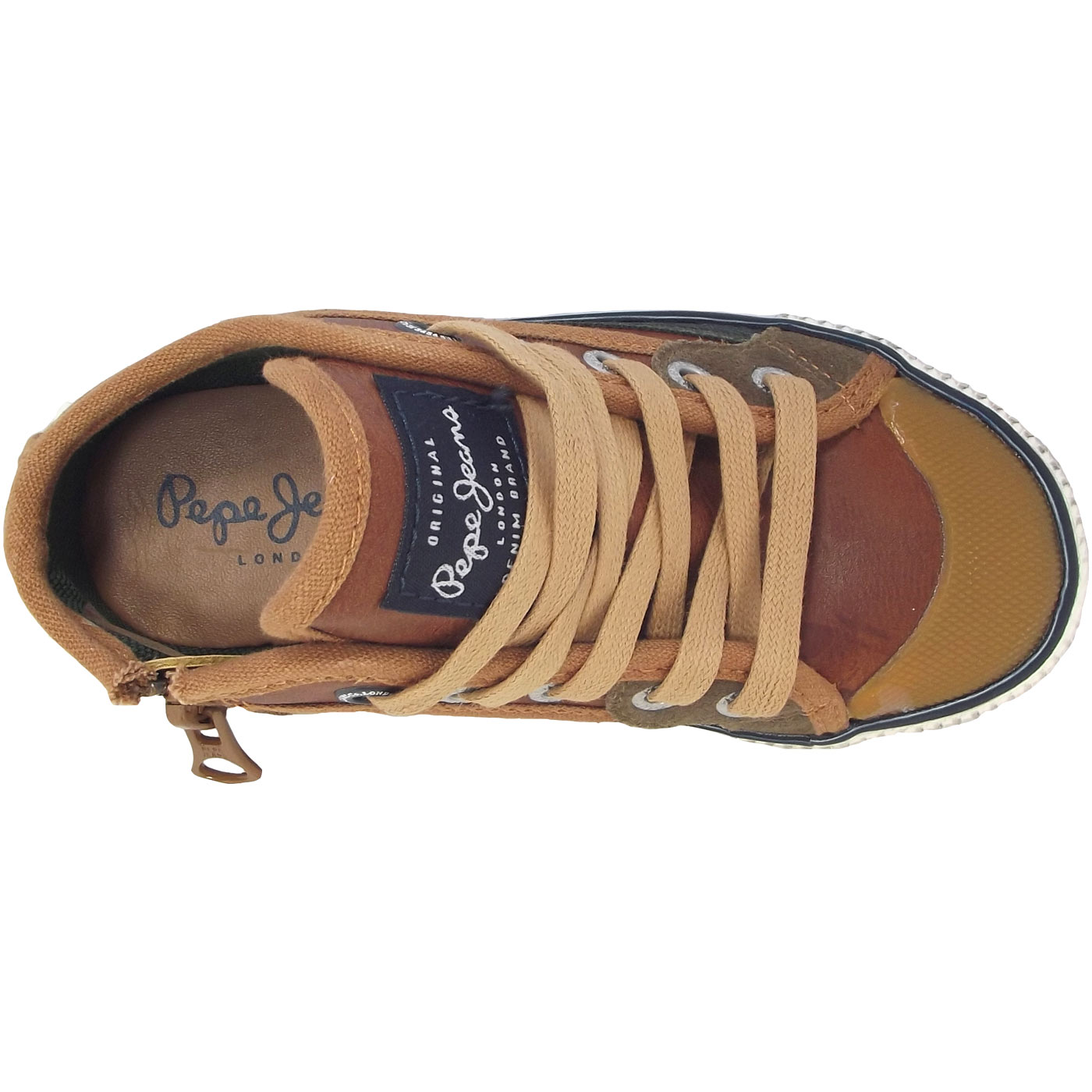 Pepe Jeans - Industry Basic Kids - Kinder Sneaker - tabakbraun (tobacco) – Bild 3