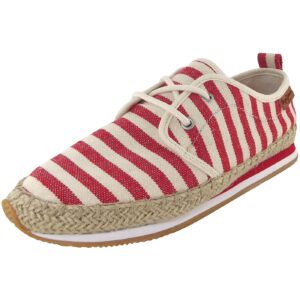 Pepe Jeans - Babel W Stripes - Damen Halbschuhe - rot/beige (salsa)