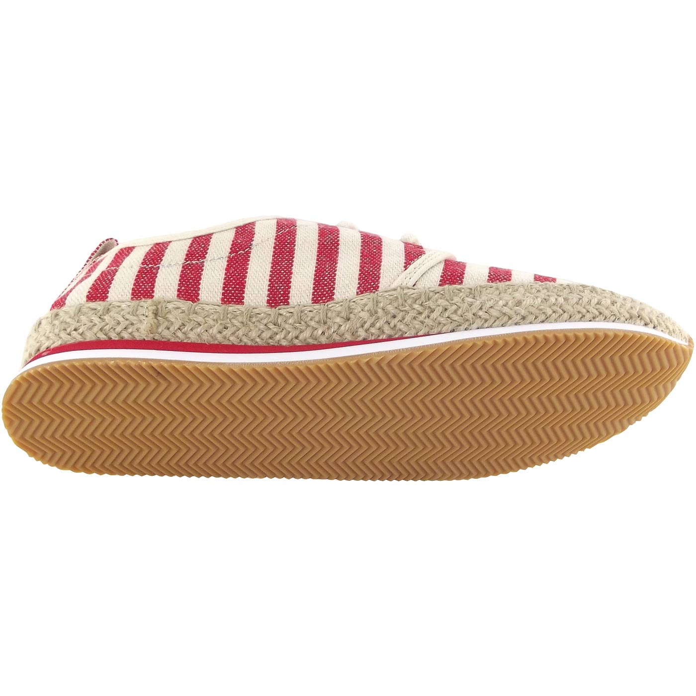 Pepe Jeans - Babel W Stripes - Damen Halbschuhe - rot/beige (salsa) – Bild 4