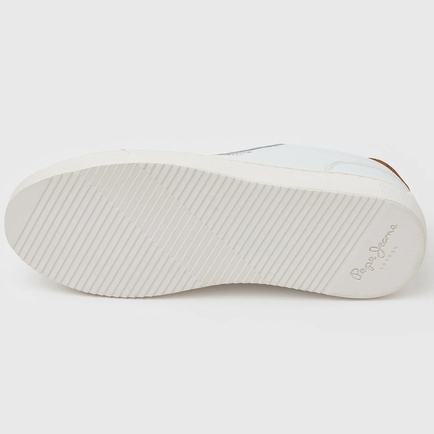 Pepe Jeans - Adams Basic - Damen Weiße Leder-Sneaker - Weiß (White) – Bild 5
