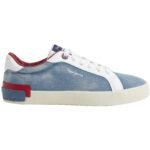 Pepe Jeans - Kenton Denim - Damen Canvas-Sneaker - Hellblau (Factory Blue)