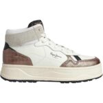 Pepe Jeans - Kore Basket W - Damen High-Sneaker - Weiß (Factory White)